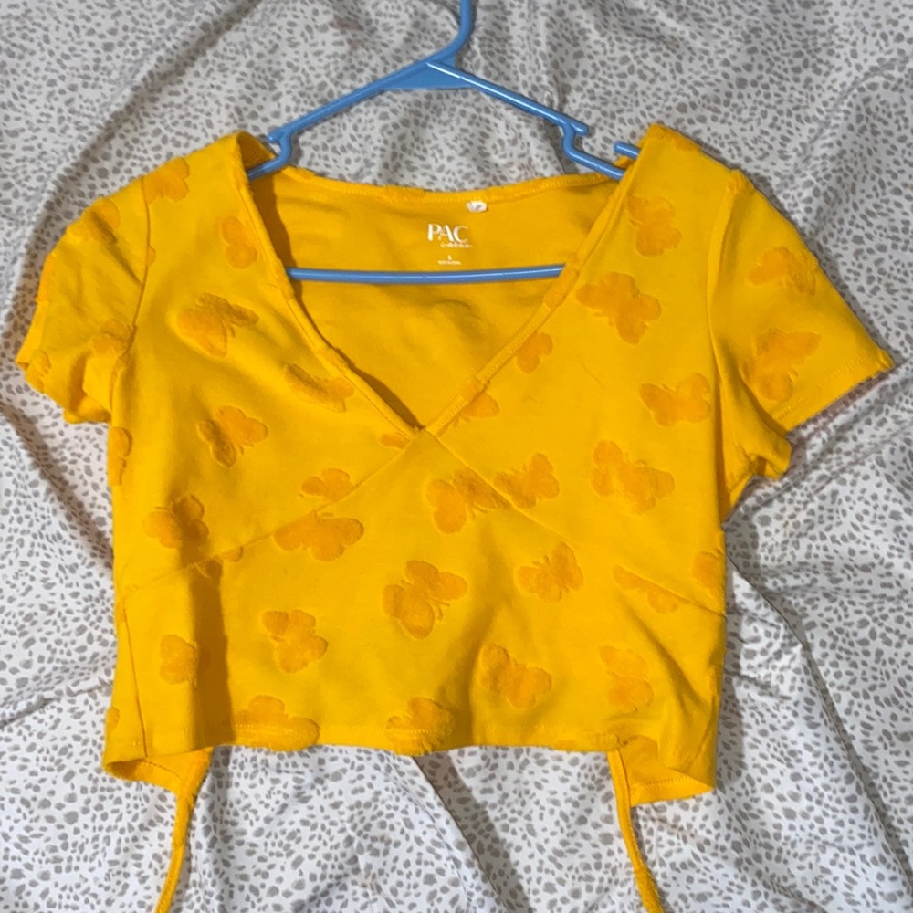 PACSUN top with butterflies